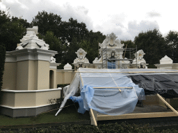 The Emperor`s New Clothes attraction at the Fairytale Forest at the Marerijk kingdom, under renovation