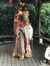 The Sprookjessprokkelaar at the entrance to the Fairytale Forest at the Marerijk kingdom