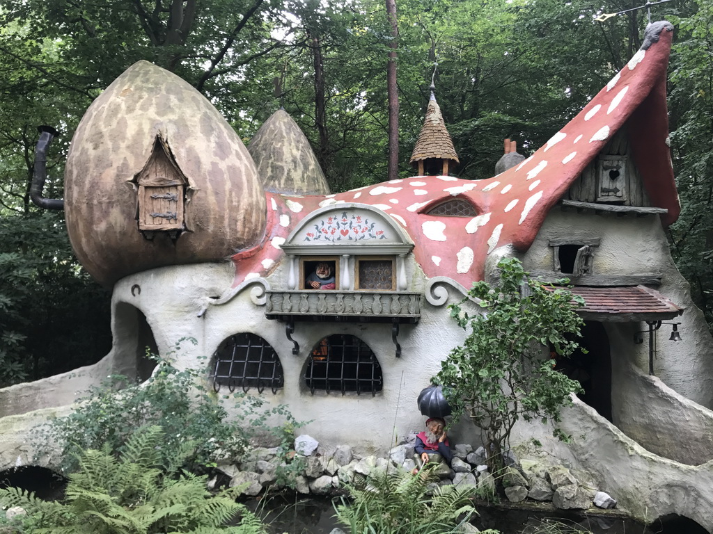 House at the Gnome Village attraction at the Fairytale Forest at the Marerijk kingdom