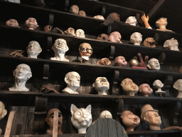 Busts in the Efteling Museum at the Marerijk kingdom