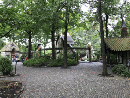 The Leerhuys and Glijhuys buildings at the Laafland attraction at the Marerijk kingdom