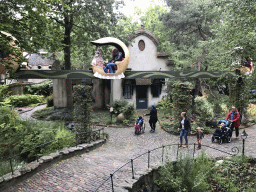 View from the Lachhuys building at the Laafland attraction at the Marerijk kingdom