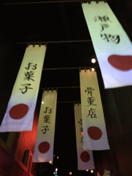 Japanese banners at the Carnaval Festival attraction at the Reizenrijk kingdom