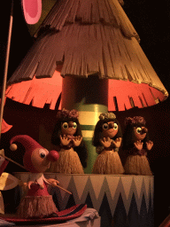 Hawaiian scene at the Carnaval Festival attraction at the Reizenrijk kingdom