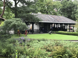 The Oude Tufferbaan attraction at the Ruigrijk kingdom, viewed from the train