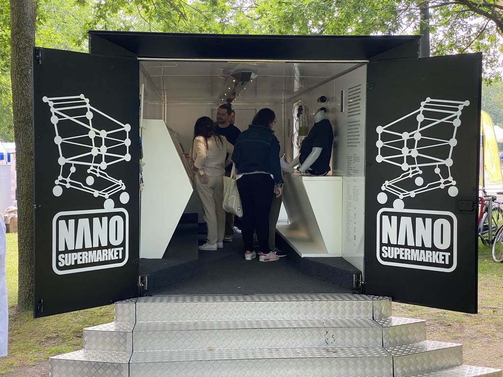 Nano supermarket at the Strip area at the High Tech Campus Eindhoven, during the High Tech Campus Eindhoven Open Day 2022