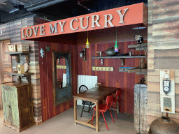 Interior of the Love My Curry restaurant at the Strip area at the High Tech Campus Eindhoven, during the High Tech Campus Eindhoven Open Day 2022