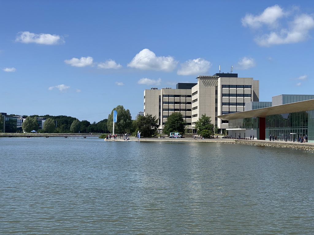 The west side of the pond and the Strip area at the High Tech Campus Eindhoven, during the High Tech Campus Eindhoven Open Day 2022