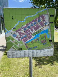 Map of the High Tech Campus Eindhoven, during the High Tech Campus Eindhoven Open Day 2022