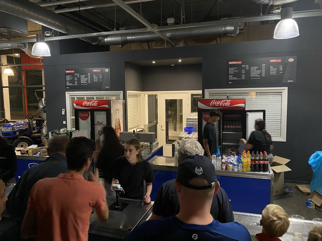 Bar at the Philips Stadium, during halftime at the football match PSV - NEC