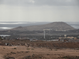 The Punta de Gando hill, viewed from the Aloe Vera farm