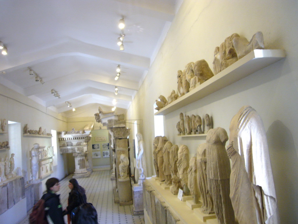 Statues in the museum of Epidaurus
