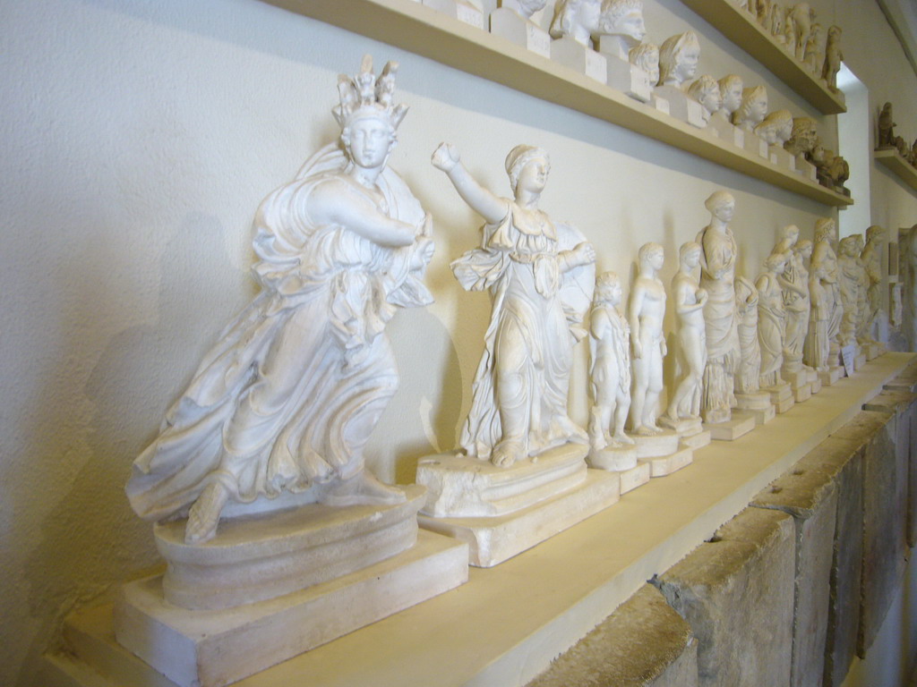 Statues in the museum of Epidaurus