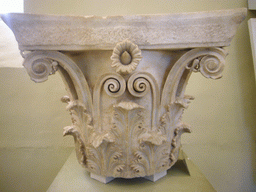 Top of pillar in the museum of Epidaurus