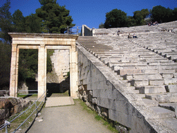 Left gate to the Theatre of Epidaurus