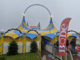 Front of the Kerstcircus Etten-Leur at the Brabantpark