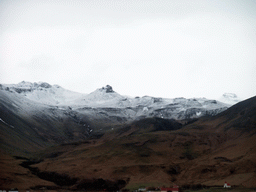 The Eyjafjallajökull volcano, viewed from the Hringvegur road