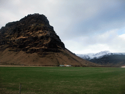 Mountain south of the Eyjafjallajökull volcano, viewed from the Hringvegur road