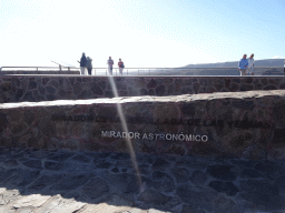 The Mirador Astronómico de la Degollada de las Yeguas viewpoint