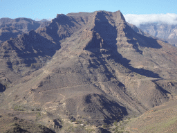 The Barranco de Fataga ravine, viewed from the Mirador Astronómico de la Degollada de las Yeguas viewpoint