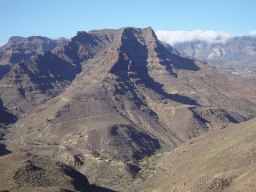 The Barranco de Fataga ravine, viewed from the Mirador Astronómico de la Degollada de las Yeguas viewpoint