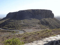 Rock south of the Mirador Astronómico de la Degollada de las Yeguas viewpoint