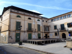 Southwest side of the Plaça de sa Font de Santa Margalida square