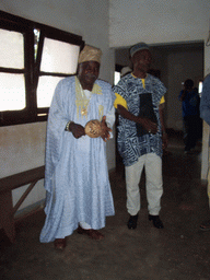 People making music at the Foumban Royal Palace