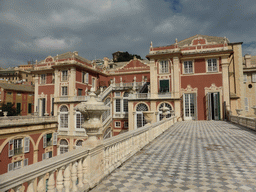 Back side of the Royal Palace, viewed from the roof terrace of the Royal Palace