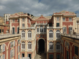 Back side of the Royal Palace, viewed from the roof terrace of the Royal Palace