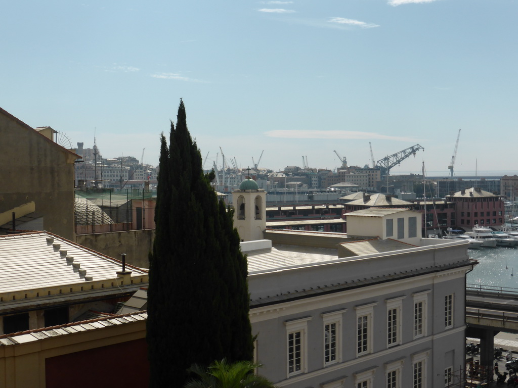 The Old Harbour, viewed from the roof terrace of the Royal Palace