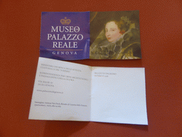 Entrance tickets to the Royal Palace