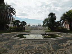 Fountain at the outer courtyard of the Royal Palace
