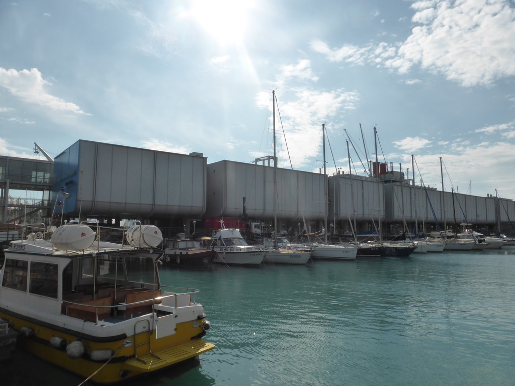 The Aquarium of Genoa in the Old Harbour