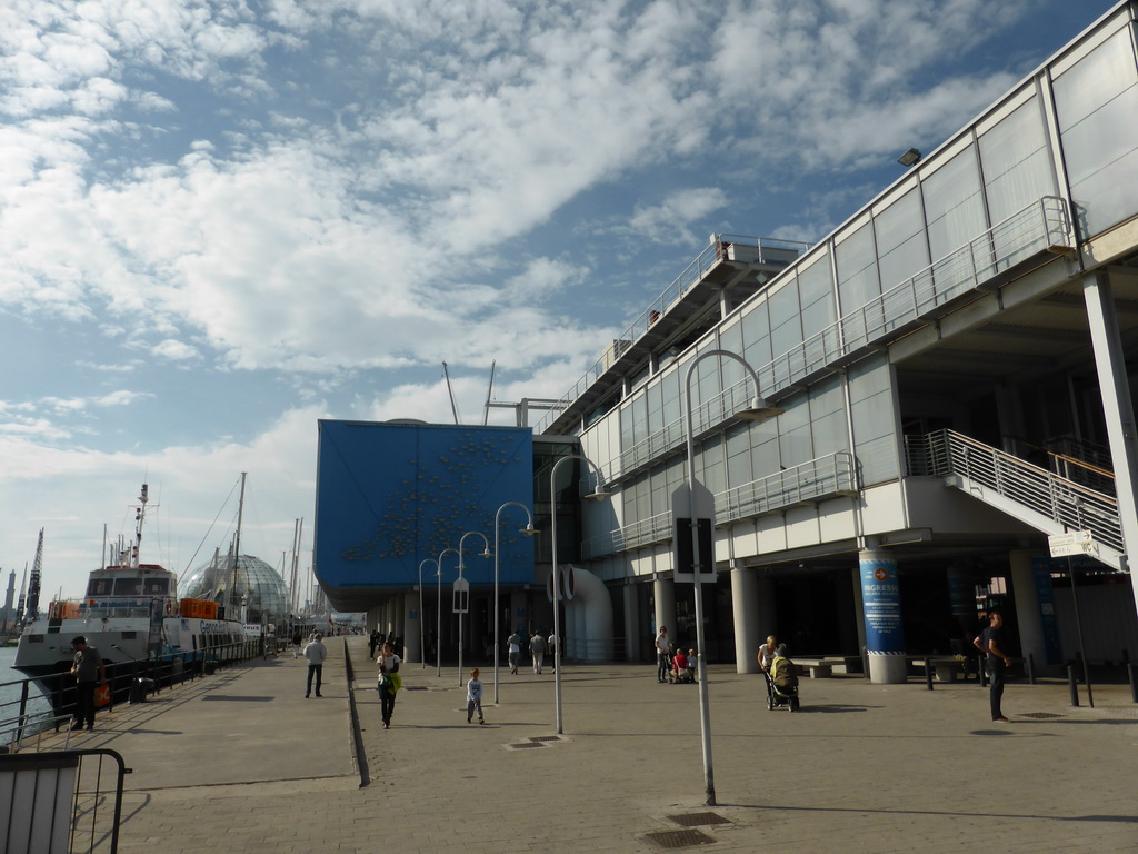 The Aquarium of Genoa and the Biosphere of Genoa in the Old Harbour