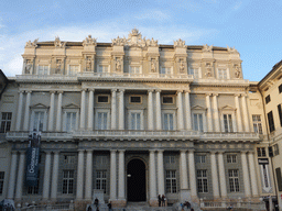 Front of the Doge`s Palace at the Piazza Giacomo Matteotti square