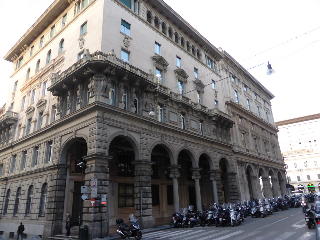 Buildings at the Via Francesco Petrarca street