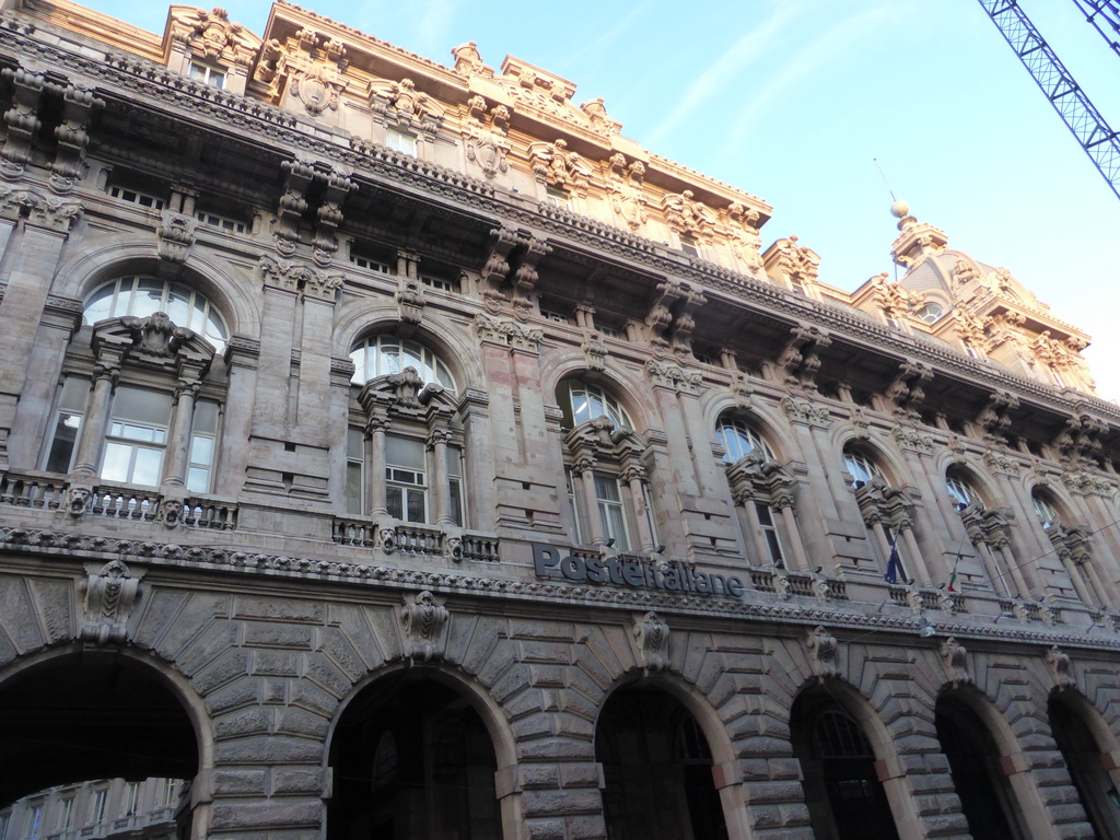 Facade of the Post Office at the Via Dante street