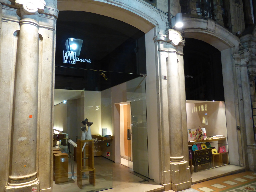 Front of the Murena Suite restaurant at the Via XX Settembre street