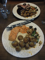 Lunch at the restaurant of Hotel Geysir