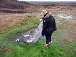 Mud pot at the Geysir geothermal area