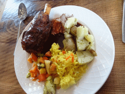 Lunch at the restaurant of the Geysir Center