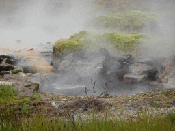 Small geyser at the Geysir geothermal area