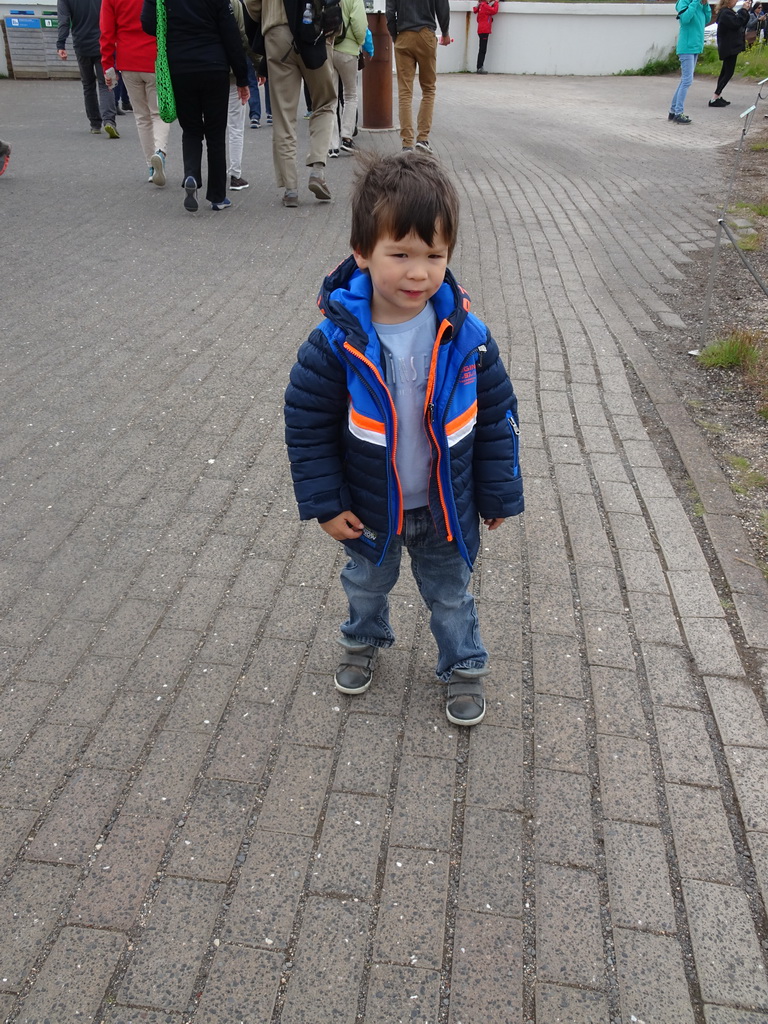 Max at the Geysir geothermal area