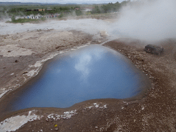 The Blesi and Fata geysers at the Geysir geothermal area