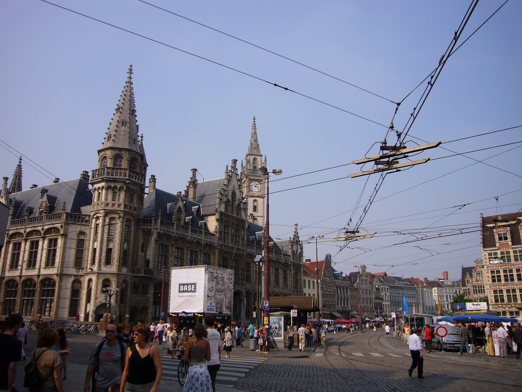 The Korenmarkt square with the Former Post Office