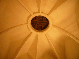Ceiling of the Secrecy Room in the basement of the Belfry of Ghent