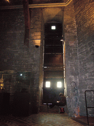 Gate at the Tower Keepers Room at the first floor of the Belfry of Ghent