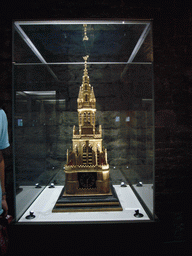 Scale model of the Spire of the Belfry of Ghent, at the Tower Keepers Room at the first floor