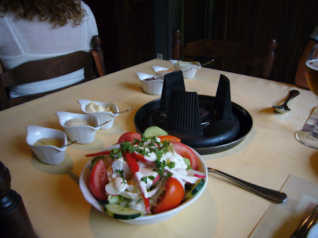 Fondue at the `t Gents Fonduehuisje restaurant